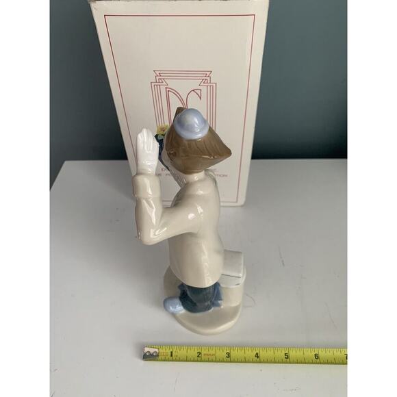 Vintage Paul Sebastian 1993 Desako 8" Clown With Flowers Figurine Porcelain - Picture 5 of 12